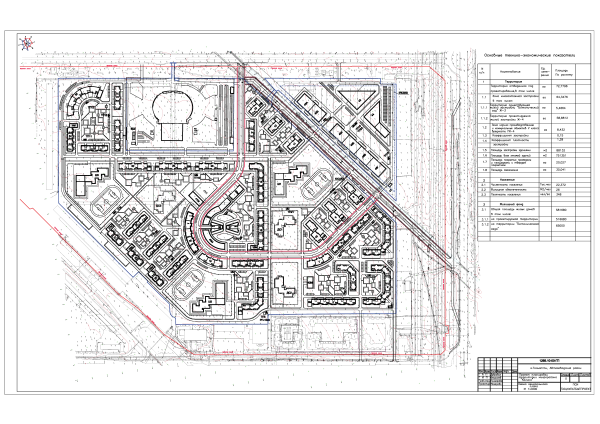 План города сверху