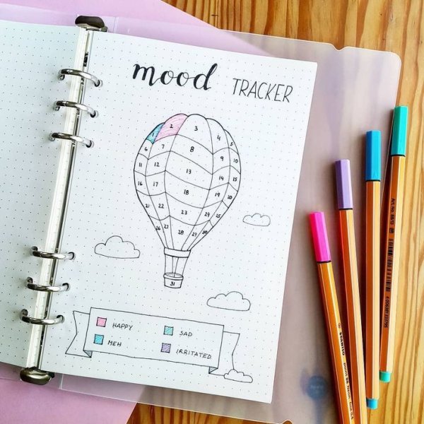 Рисунки для ежедневника легкие