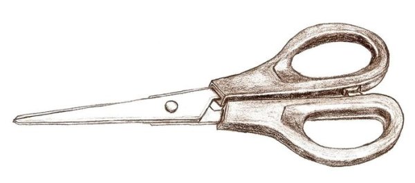 Рисование ножницами