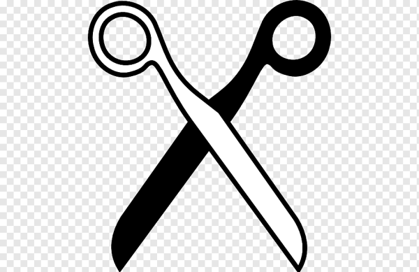 Ножницы рисовать легко
