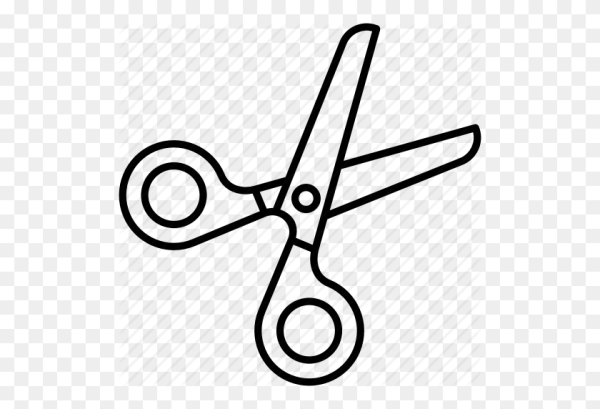 Ножницы раскраска