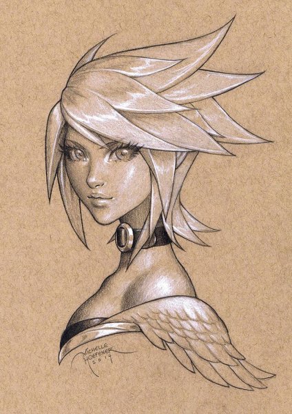 Фэнтези персонажи Наброски