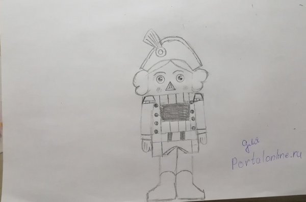 Щелкунчик рисунок