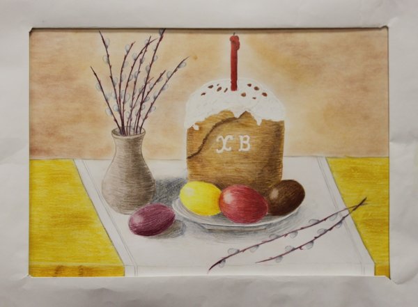 Рисунки на тему Пасхальная палитра