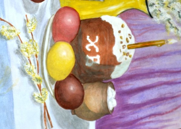 Рисунок на Пасху