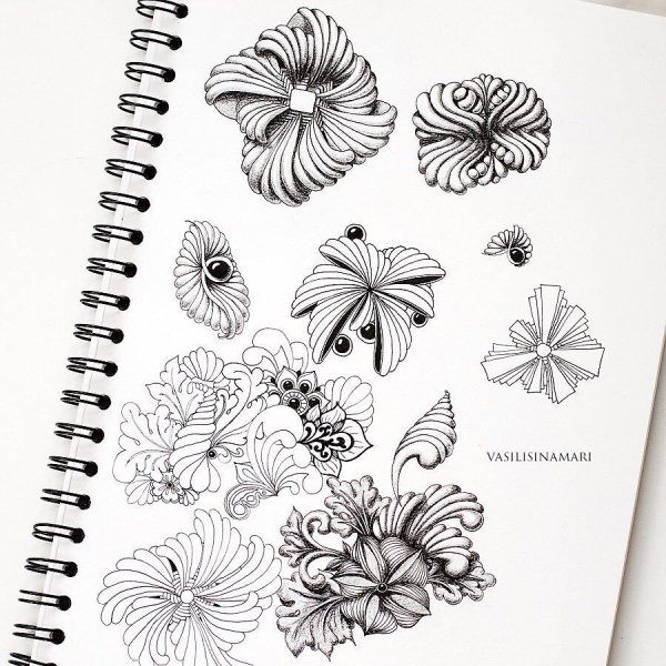 Рисунки для скетчбука лёгкие