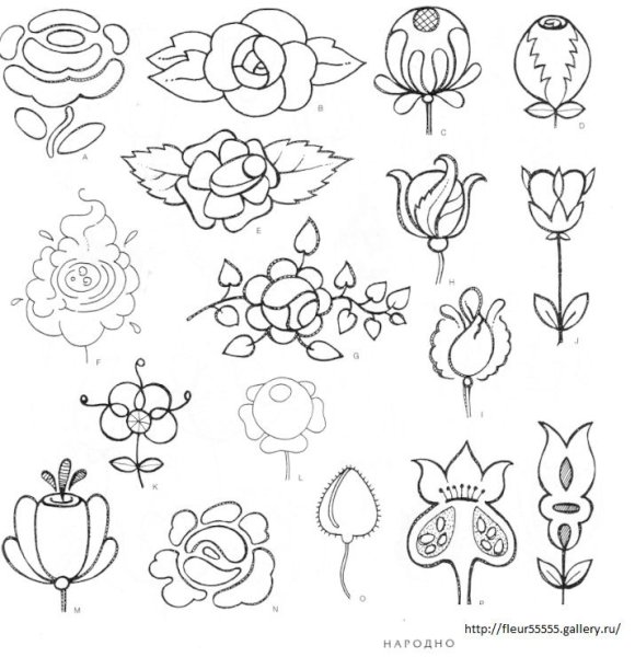 Закат карандашами цветными