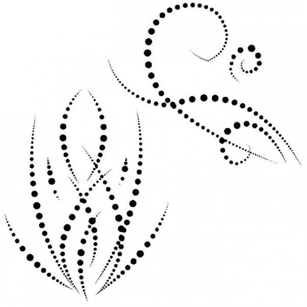 Точечная роспись трафареты для бокалов