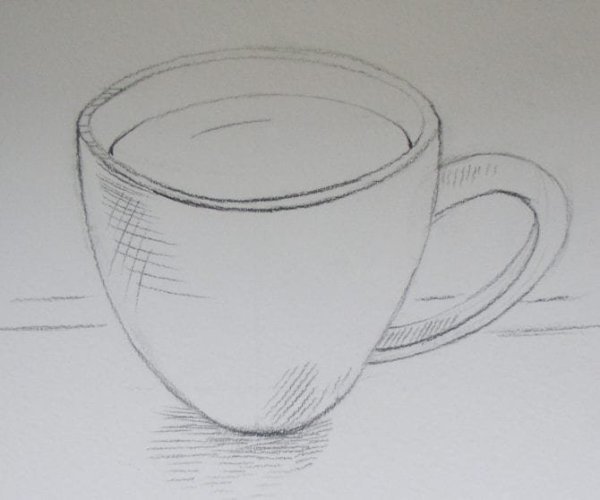 Набросок кружки