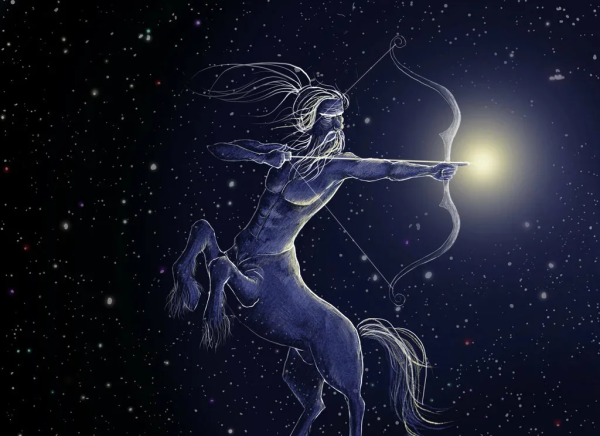 Стрелец тату эскиз