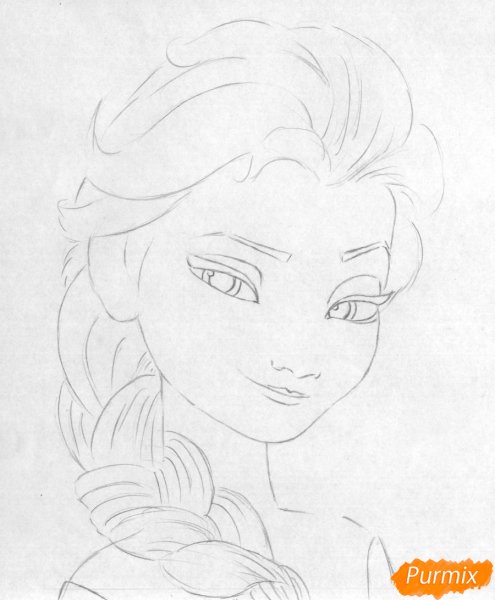 Elsa Холодное сердце risunki