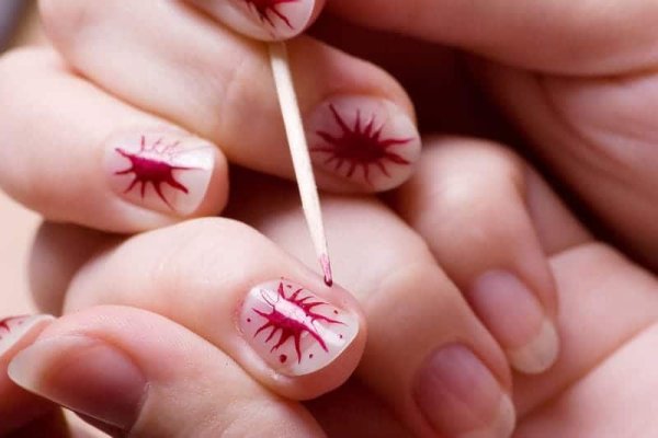 Рисунки на ногтях для начинающих