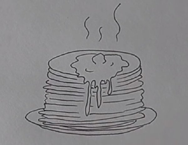 Масленица рисунок