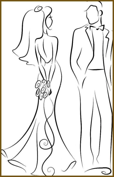 Свадебный контур