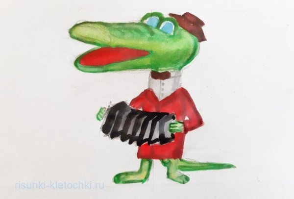 Чебурашка рисунок