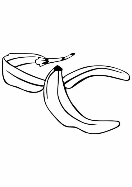 Очертание банана
