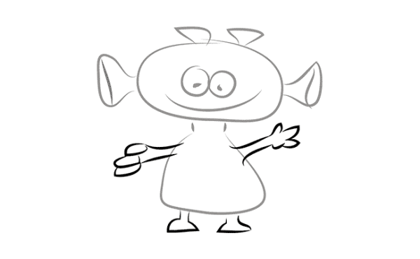 Инопланетянин рисунок