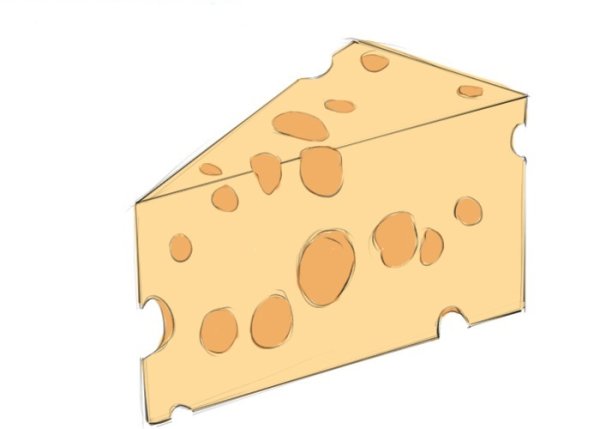 Сыр эскиз