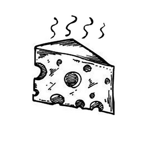 Сыр раскраска