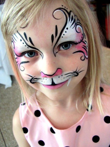 Аквагрим кошка