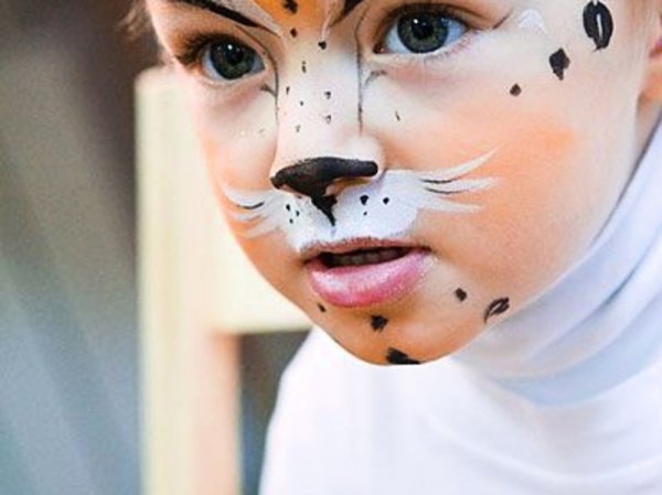 Аквагрим кот