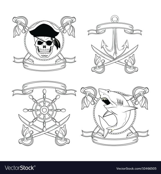 Раскраски для мальчиков пираты