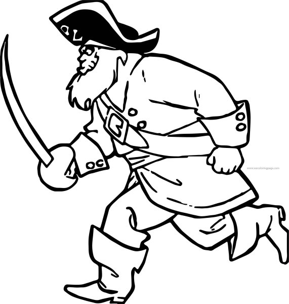 Раскраска "пираты"