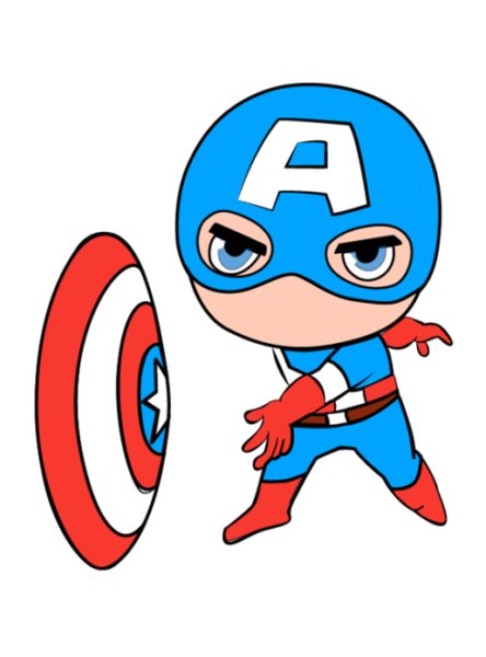 Капитан Америка рисунок