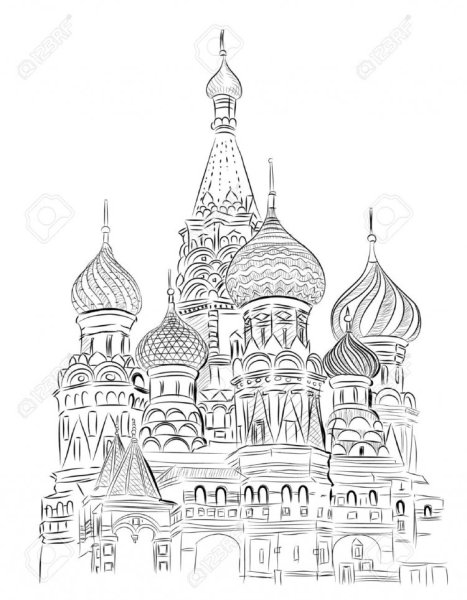 Московский собор Василия Блаженного изо