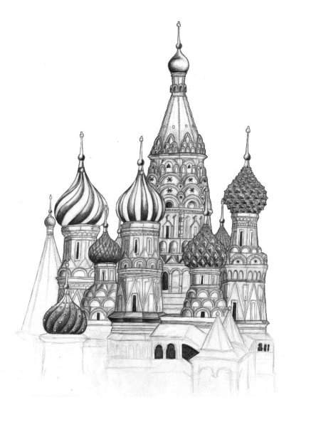 Московский собор Василия Блаженного изо