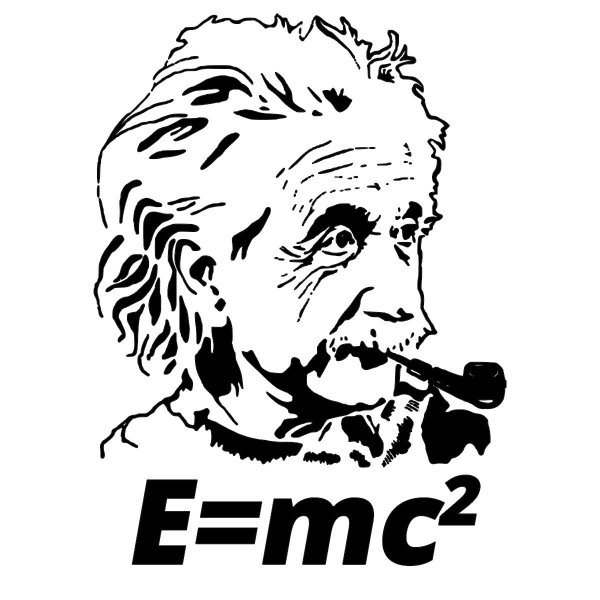 Альберт Эйнштейн чб