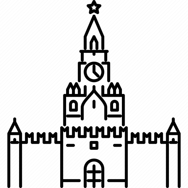 Москва рисунок карандашом