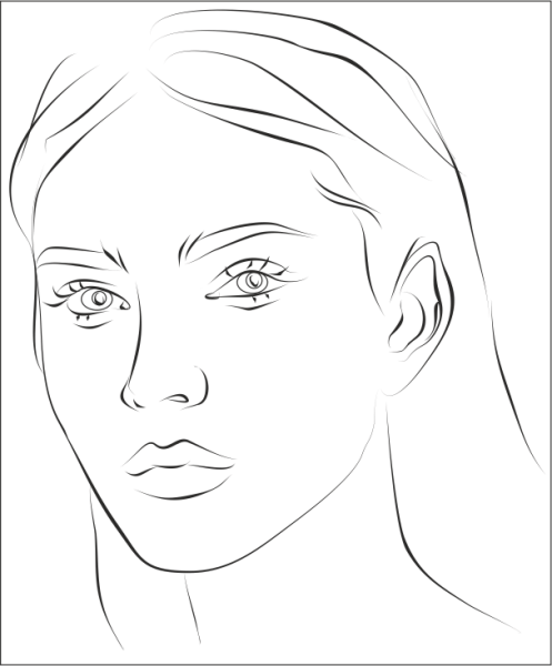 Нарисовать Натали Портман