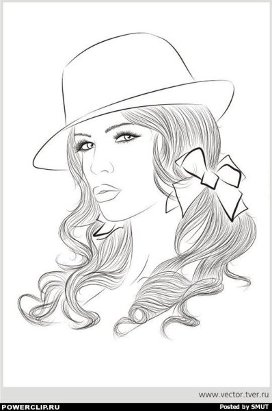 Кудри на карандаш