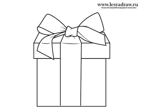 Подарки для срисовки новогодние