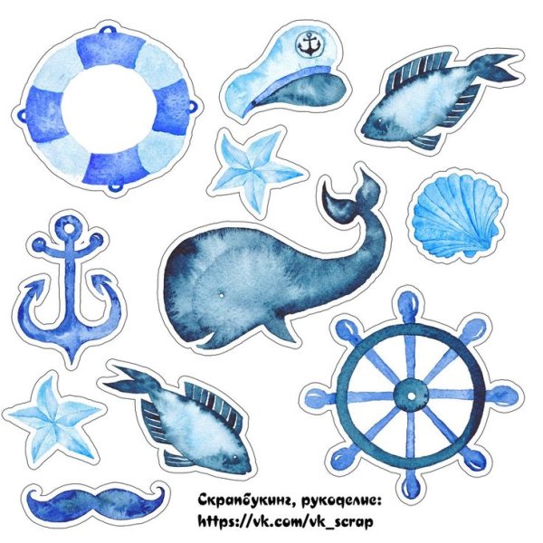 Морская тематика рисунки