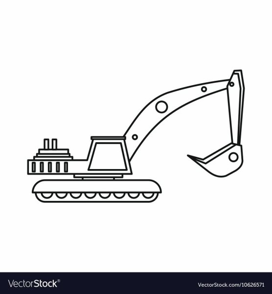 Экскаватор для рисования