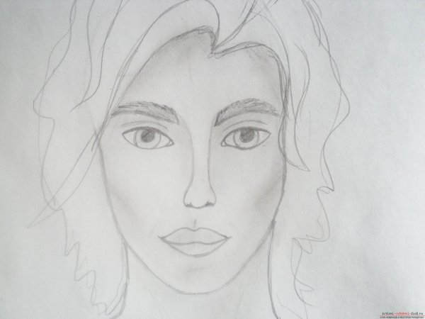 Красивые рисунки людей