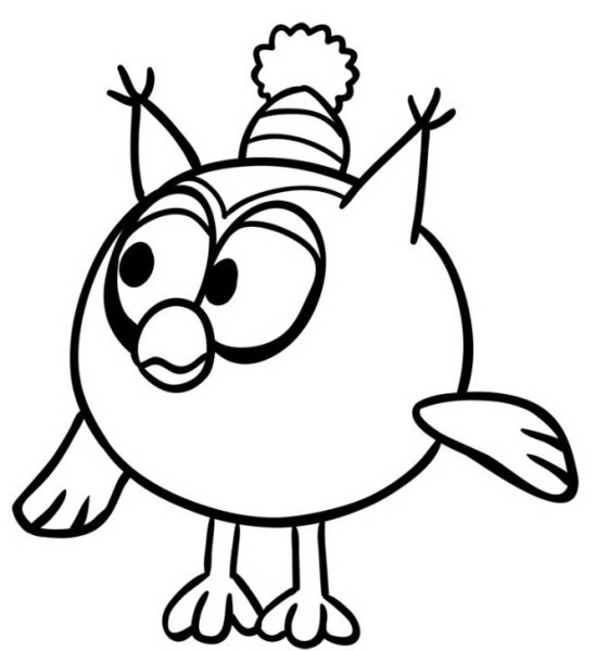 Лёгкие рисунки Смешарики