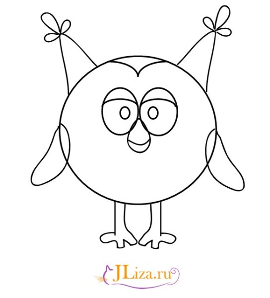 Смешарики картинки для срисовки