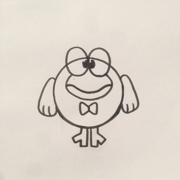 Крош из смешариков рисунок поэтапно