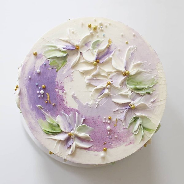 Декор торта мастихином