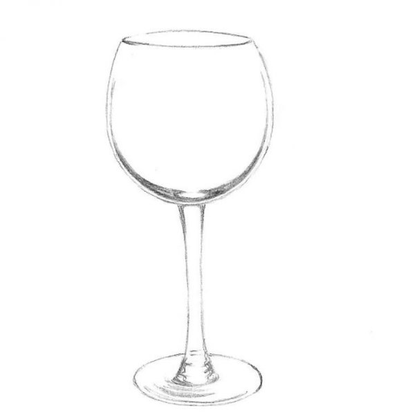 Бокал эскиз