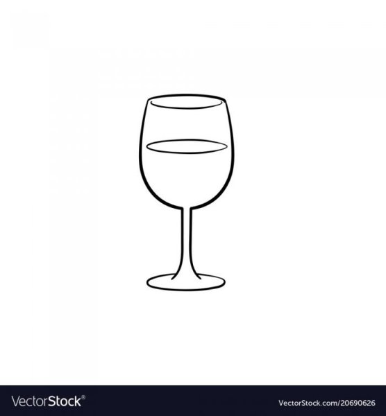 Наброски бокалов