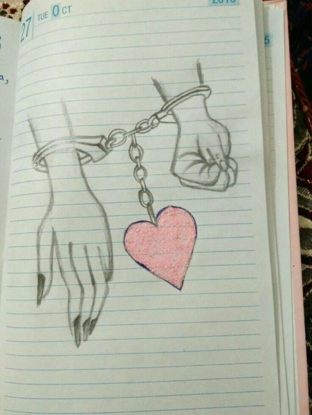 Рисунки карандашом я тебя люблю