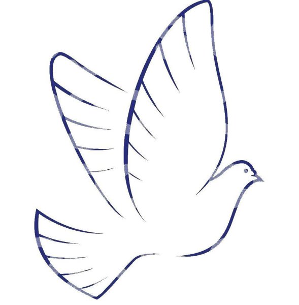 Маленькие голуби для распечатки