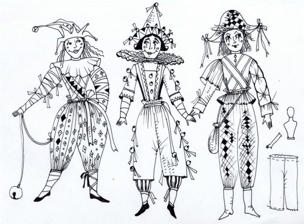 Пьеро персонаж из Буратино