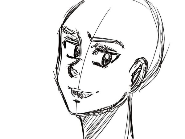 Кошка сбоку референс