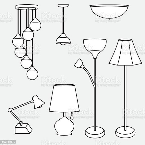 Торшер эскиз