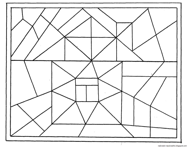 Геометрические фигуры животных